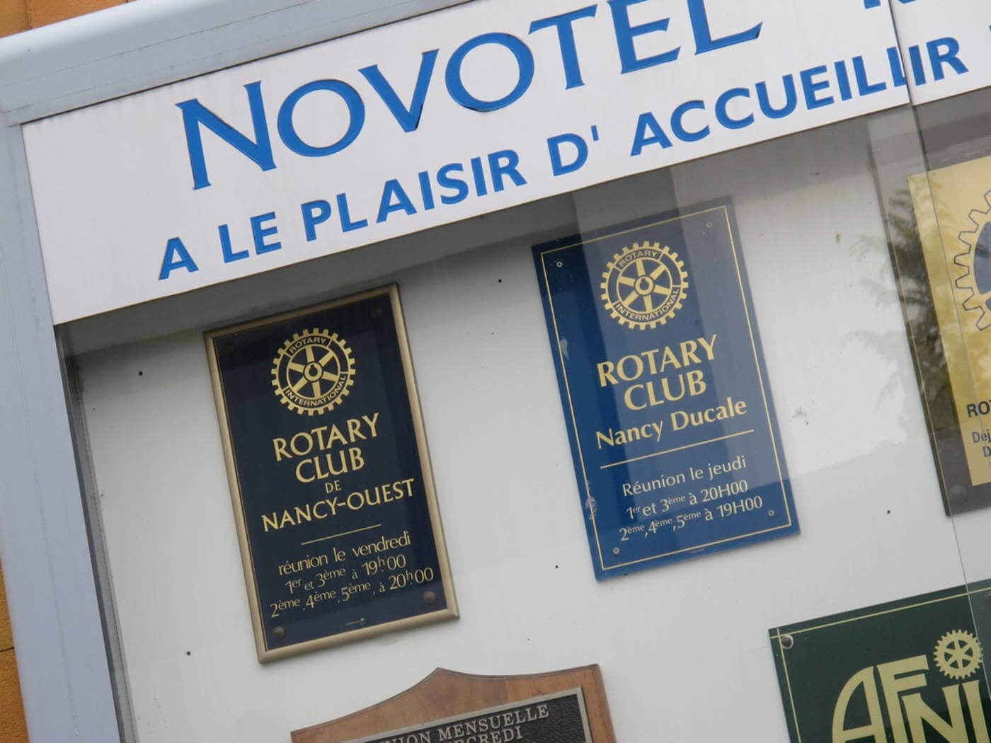 Novotel Laxou - Siège Rotary Nancy Ouest
